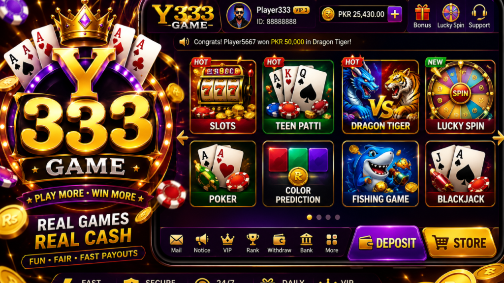 Y333 Game